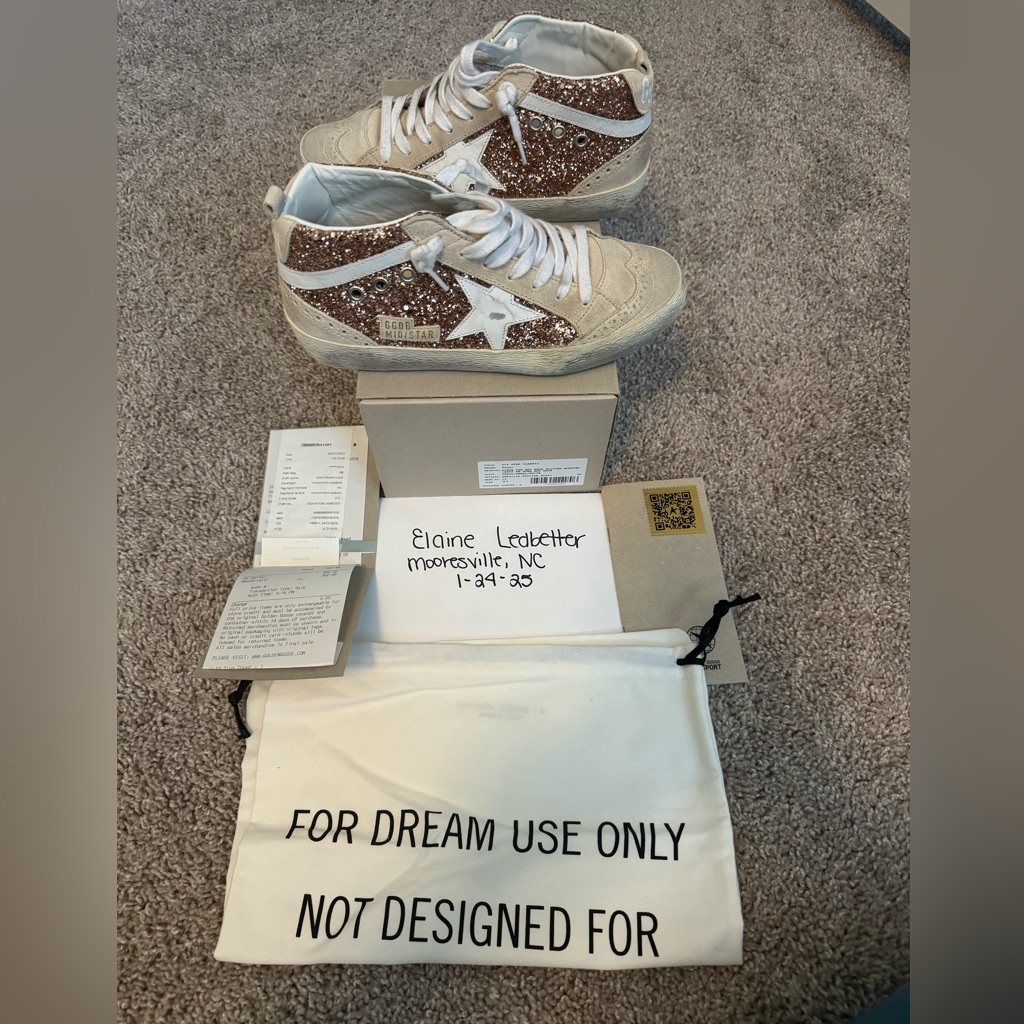 Golden Goose Mid Star Classic, Size 37, Euc